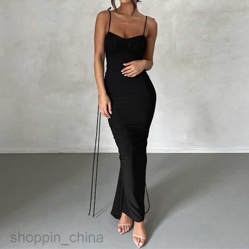 Basic Casual Women Dresses Summer sexy pleated solid color strapless long dress PG949#