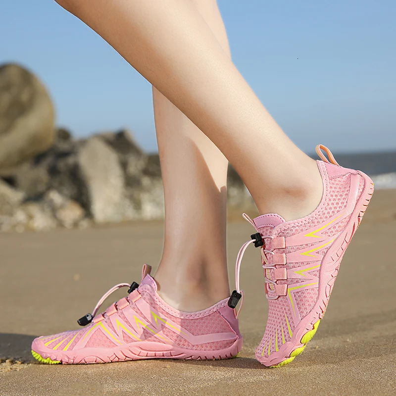 Mens and Womens Water Shoes Outdoor Recreational Swimming Climbing Fitness Cycling Beach Shoes Quick Dry Non-slip Rubber Soles 240615