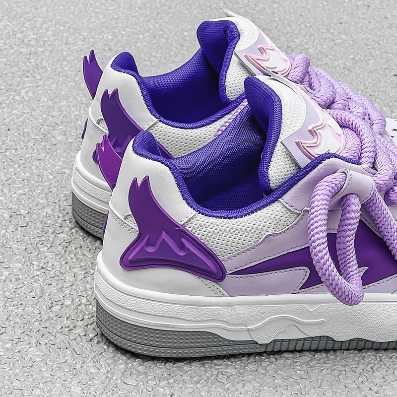 Skateboard street hip-hop shoes mens casual sports shoes footwear walking sports shoes outdoor student original vulcanized sports shoes 240617