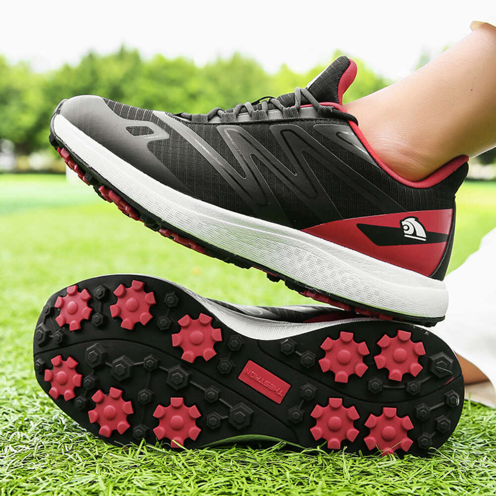 Professional New Men Training Golf Shoes Breathable Spikes Golfers Sneakers Anti Slip Walking Footwears Size Ddmysaturn