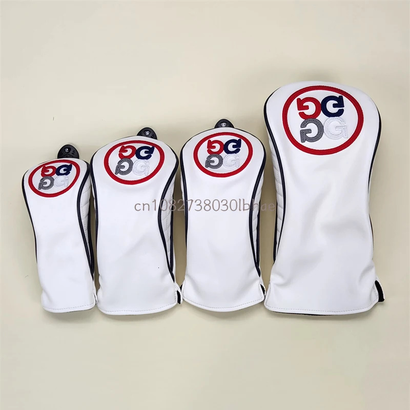 G-4 Korean Fashion Golf Club Driver Fairway Woods Hybrid Ut Putter And iron Headcover Sports Golf Club Head Protection Cover 240603