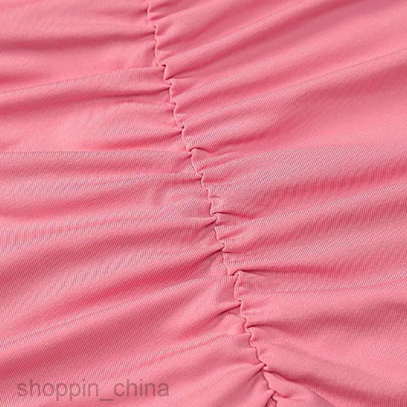 Basic Casual Women Dresses Strap pleated tight elastic small black dress summer new pure sexy A-line skirt small black dress JR672
