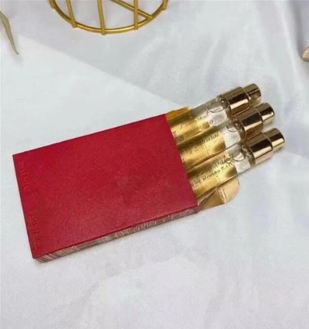 Women Perfume 5pcs/set test tube Perfume red box Anti-Perspirant Deodorant EDP Spray 11mlx5pcs Natural Unisex Cologne EDP Long Lasting Scent Fragrance