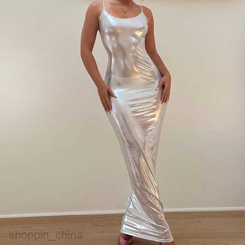 Basic Casual Women Dresses New Solid Color Slim High Waist Sleeveless Long Dress Sexy Strap Dress for Women PG2164