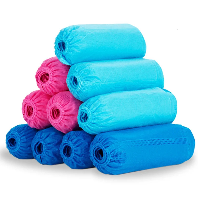 100 pieces/batch of non-woven disposable shoe covers 240614