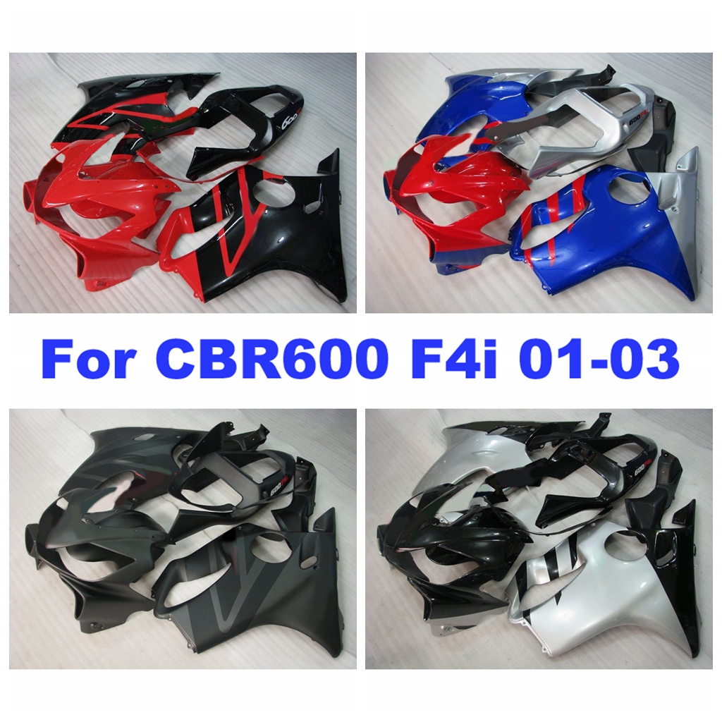 Injection Fairings CBR 600 F4i 01 02 03 Aftermarket Bodywork Full Fairing Kit for Honda CBR 600 F 4i 2001-2002-2003
