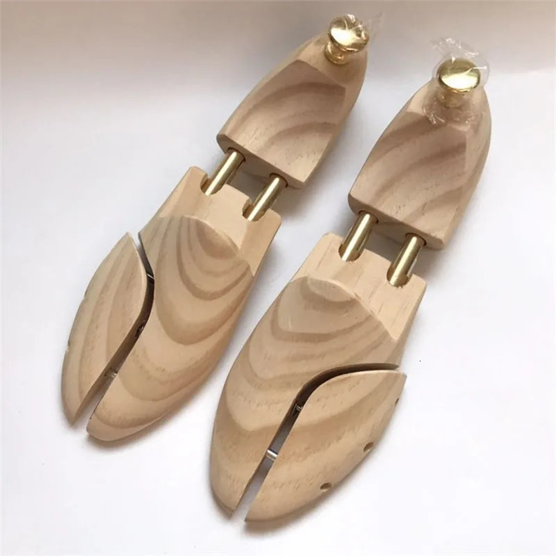 ZGZJYWM Mens and Womens Shoe Tree Double Pipe Adjustable Zealand Pine Shoe Tree 240615