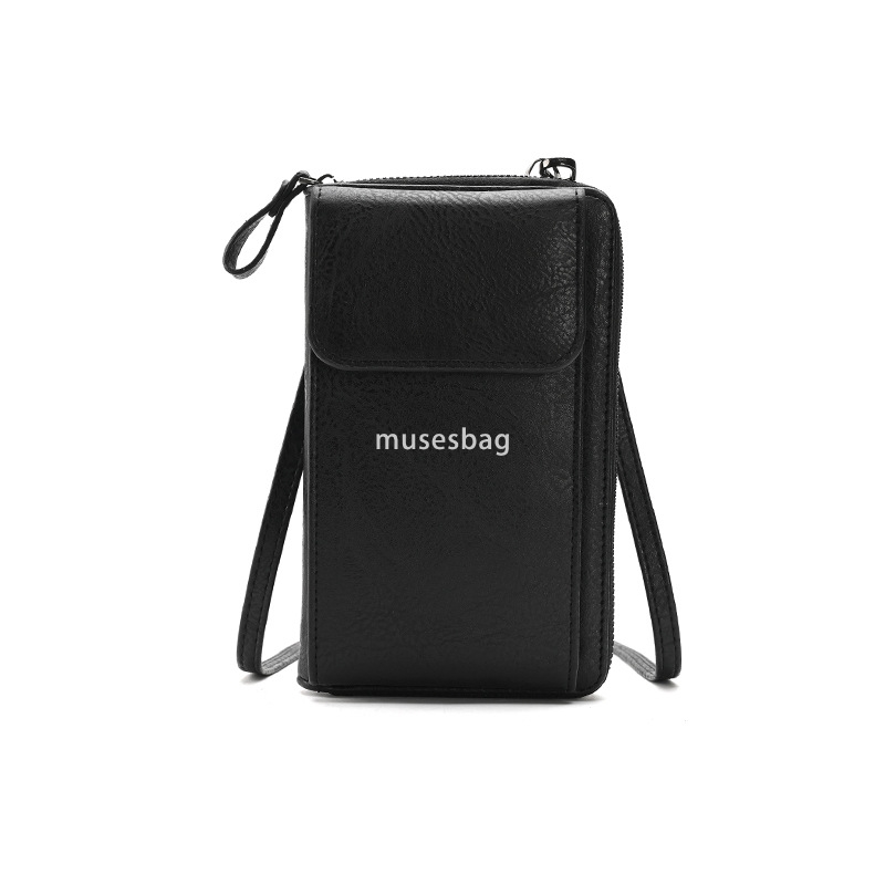 Advanced Women's Designer Fashionable New Casual and Practical Large Capacity Phone Bag Retro Wallet Multi functional One Shoulder Crossbody Bag