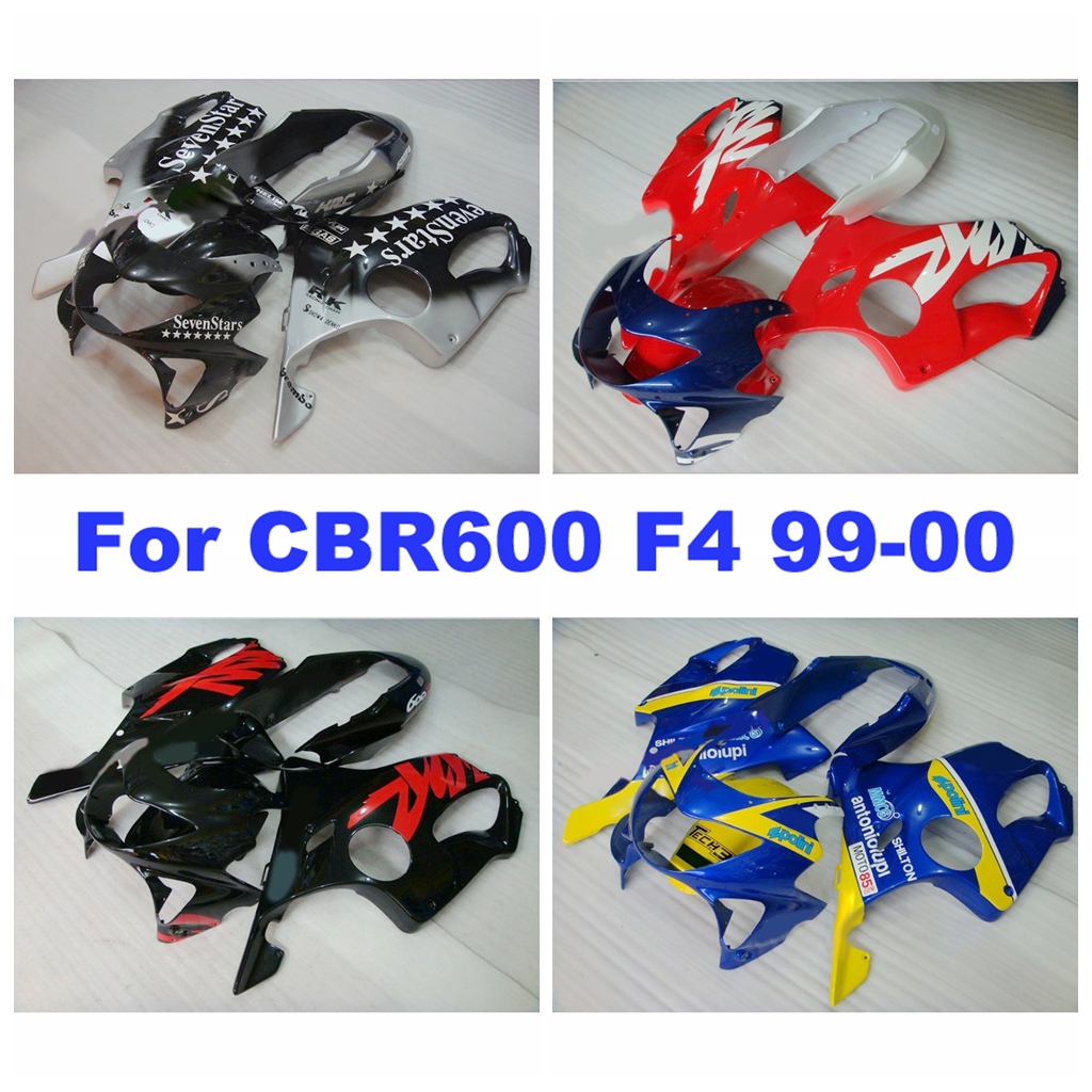 CBR 600 F 4 99 00 Fairing Body Plastic Cover Kit for Honda CBR 600 F4 1999-2000 Motorcycle Fairings Injection Bodywork
