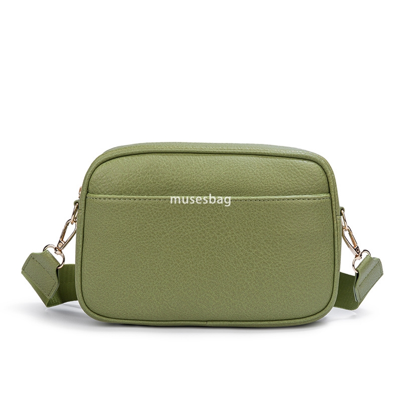 Designer Women's High Quality, Fashionable and Trendy Women's Bag Solid Color PU Retro Practical Large Capacity Crossbody Shoulder Bag Small