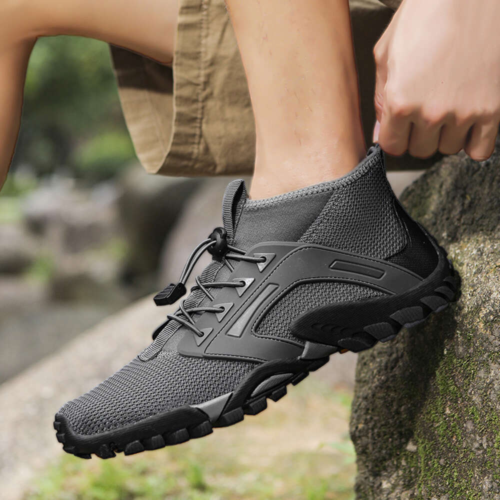 Ddmyoutdoor With Wide Toe Box Hike Footwear Barefoot Men Trail Running Minimalist Shoes For Hiking Outdoor Workout Training