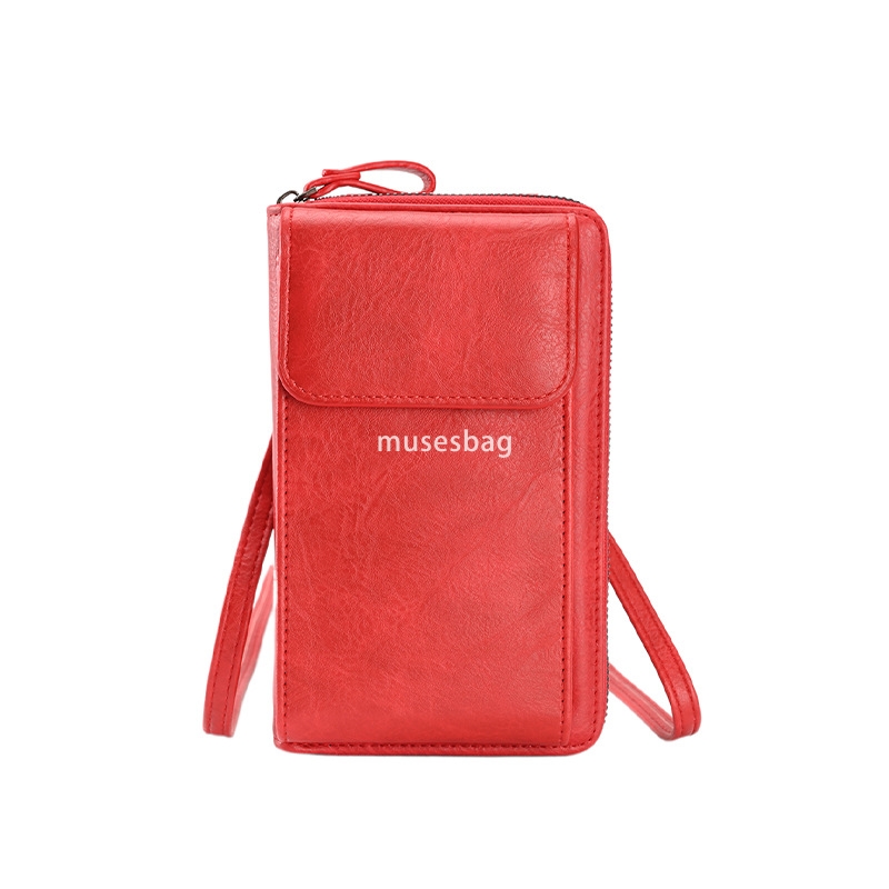 Advanced Women's Designer Fashionable New Casual and Practical Large Capacity Phone Bag Retro Wallet Multi functional One Shoulder Crossbody Bag