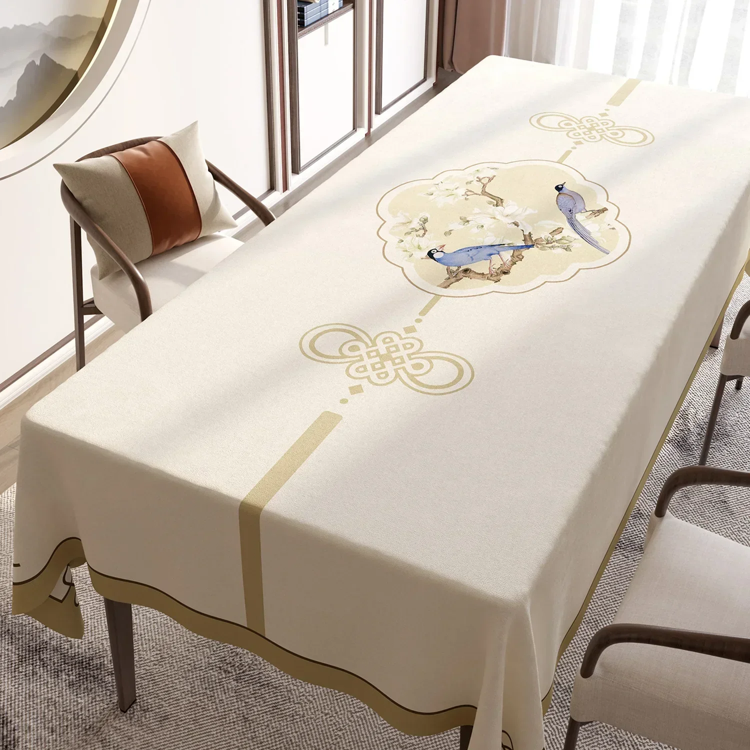 Table Basse De Jardin Mantel Peque Adorno Mesa Centro Party Table Cloth 9KNP01