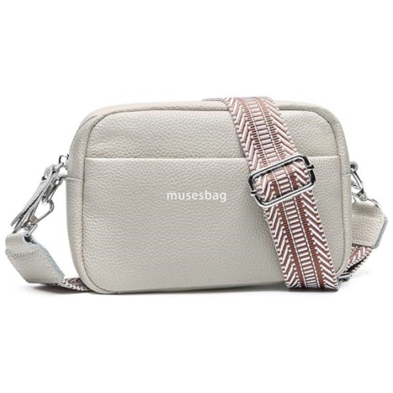 High quality women's designer fashion versatile PU classic retro multifunctional small square bag wide shoulder strap single shoulder diagonal cr
