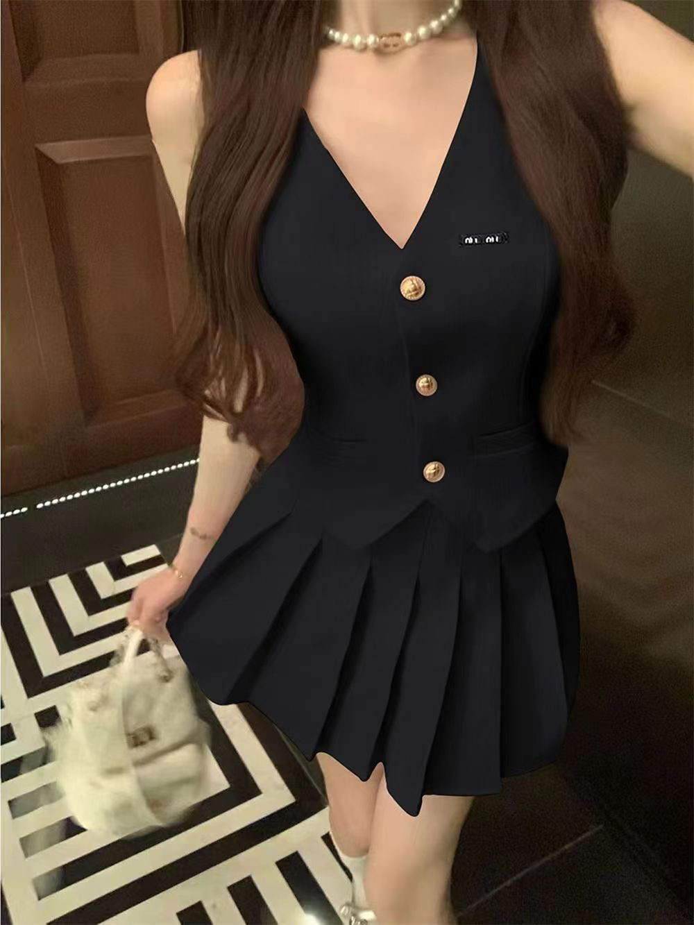 5AA Womens Two Piece Set Vest Designer Tracksuits Woman Taml Sets Soft Cotton Two Pieces Outfit Shorts Suit Dress Shirts Top Suits S-XL