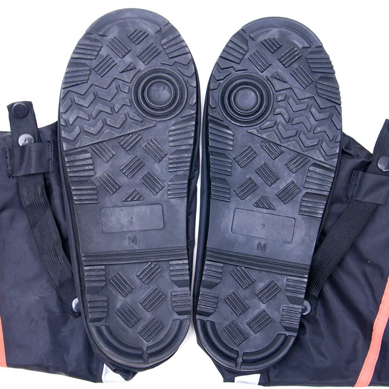 High quality nylon Oxford shoe cover mens waterproof shoe cover anti slip thick reusable outdoor travel boot cover 240614