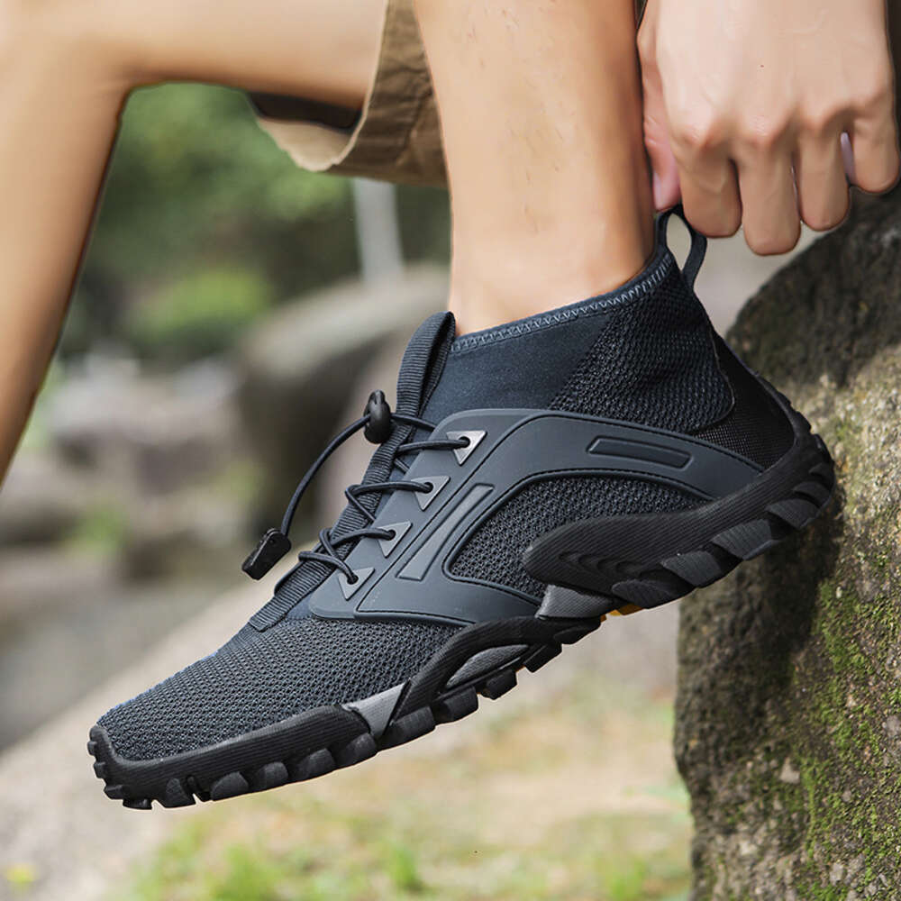 Ddmyoutdoor With Wide Toe Box Hike Footwear Barefoot Men Trail Running Minimalist Shoes For Hiking Outdoor Workout Training
