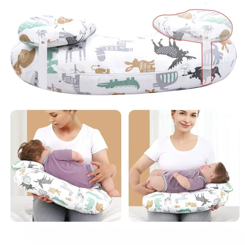 Multifunctional for Breastfeeding and Waist Support Ideal borns and Moms Breastfeeding Pillow Nursing Pillow 240615