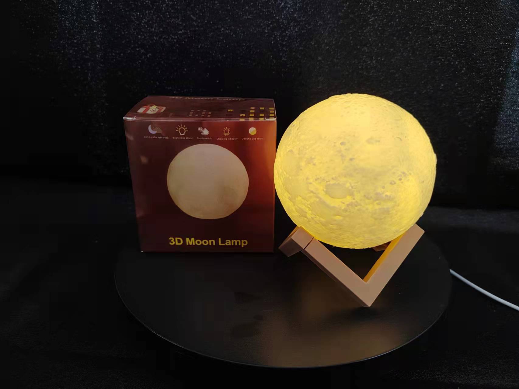 Creative Atmosphere Moon Night Light