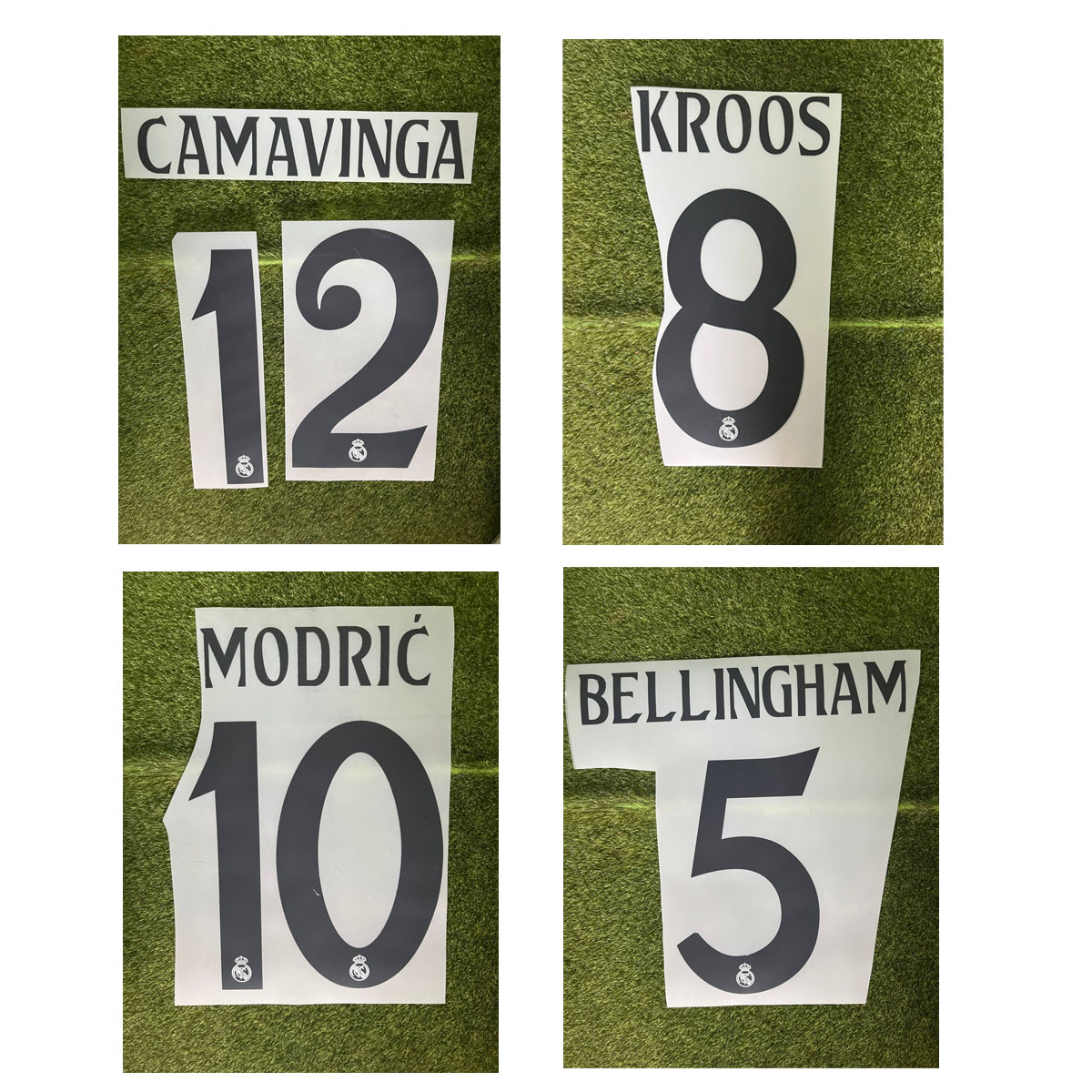 2024 #9 MBAPPE NAMESET KROOS Modric BELLINGHAM Camavinga Rodrygo Printing