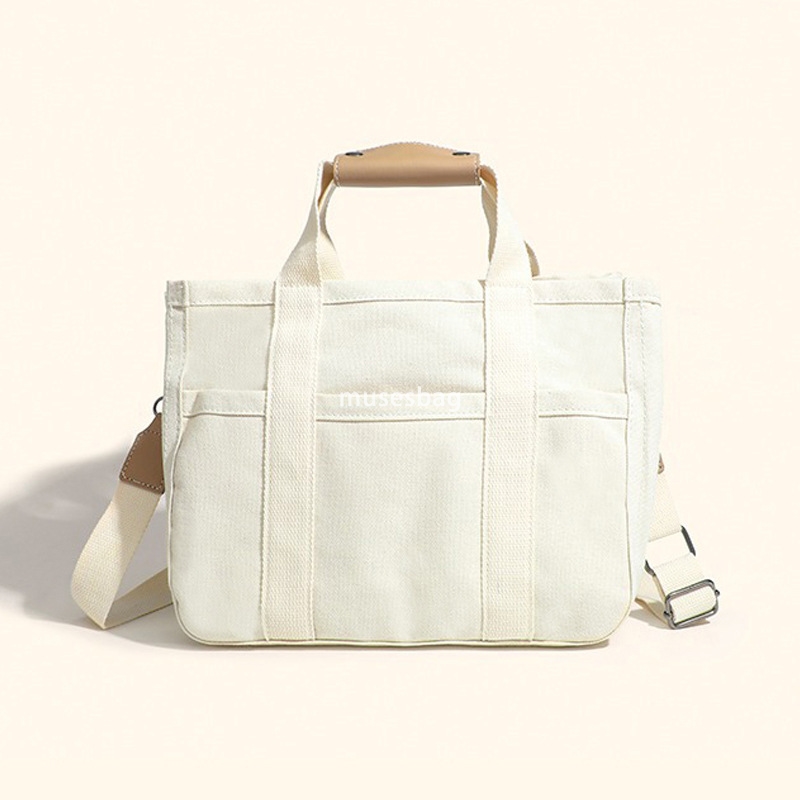 Korean Instagram Mommy Bag Fashionable Multi functional Mother and Baby Outgoing One Shoulder Crossbody Handheld Canvas Mom Bag Student Commuting Esse