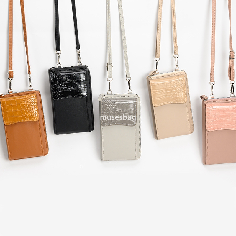 Designer Women's High end Elegant and Fashionable Shoulder Bag Simple and Practical Multi functional Oblique Straddle Phone Bag Large Capacity Ph