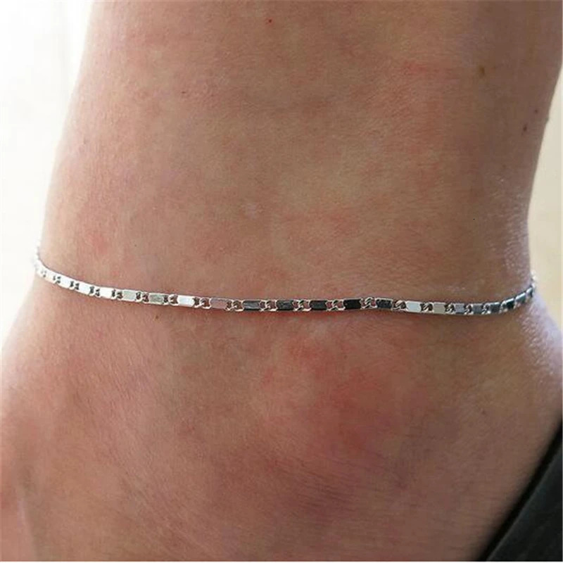 Fine Sexy Anklet Ankle Bracelet Cheville Barefoot Sandals Foot Jewelry Leg Chain On Foot Pulsera Tobillo For Women Halhal 240601
