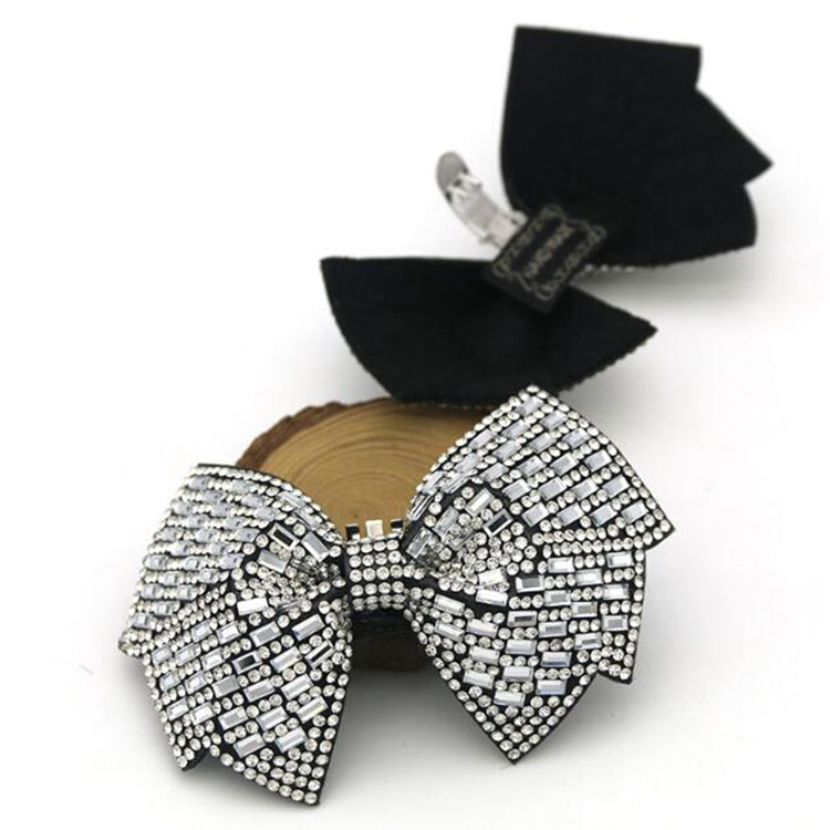 Shoe Parts Accessories Crystal Rhinestones Bow Shoe Clips DIY Manual Bead Shoe Buckles High Heels Shoes Accessories for Women Wedding Bridal