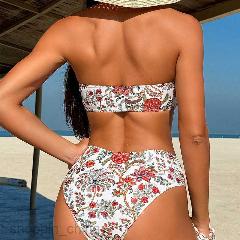 Women's Sexy Swimwear New Printed Bra Sexy Swimsuit Fashion Bikini female Bikini
