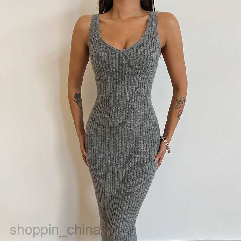 Basic Casual Women Dresses New Women's Fashion Sexy Sling Dress Two Piece Set Temperament Wrap Hip Long Dress Long sleeved Coat Set