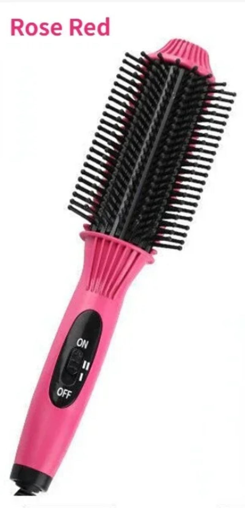 2in1 Electric Straightener Multifunctional Hair Curler Adjustable Temperature Electric Heating Comb Professional Styling Tools