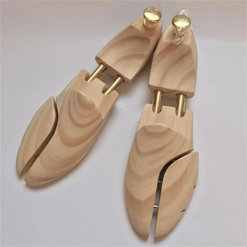ZGZJYWM Mens and Womens Shoe Tree Double Pipe Adjustable Zealand Pine Shoe Tree 240615