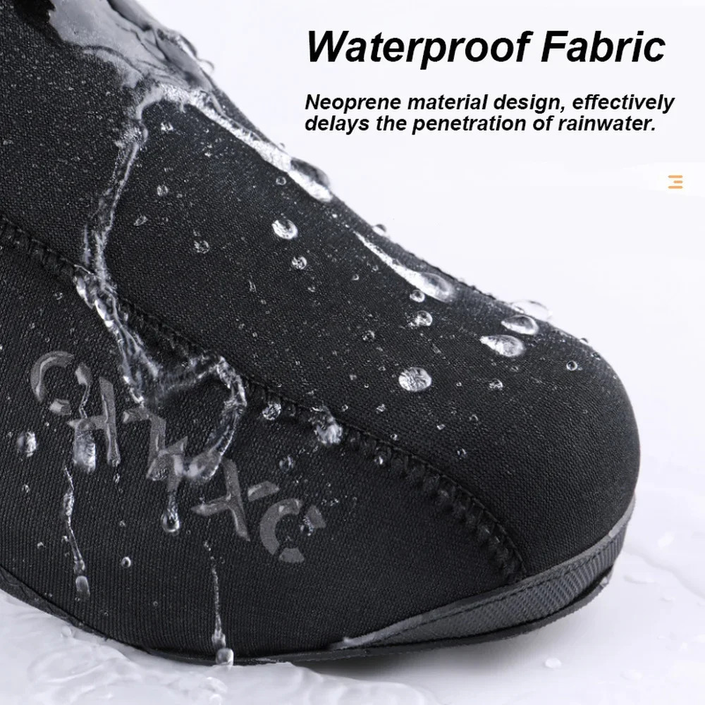 Bicycle shoe covers winter windproof and waterproof shoe covers mountain bike road bike anti slip shoe covers 240614