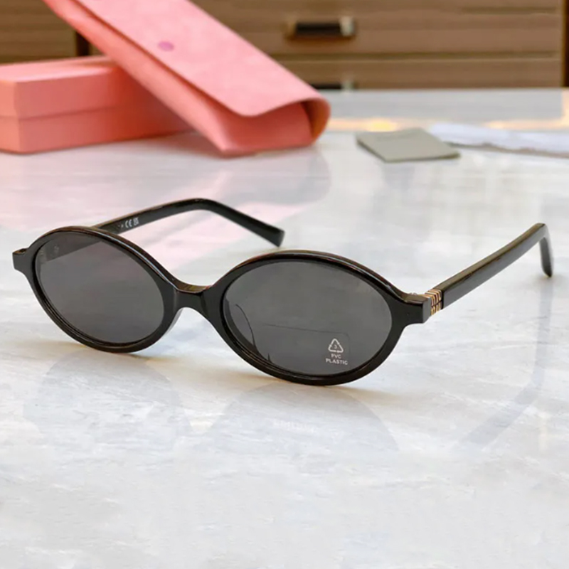 Designer Sunclasses For Woman small Regard Oval frame Protect eyes Sunglasses SMU04Z Luxury Girls outdoor beach Sun Glasses UV400 Radiation Protection