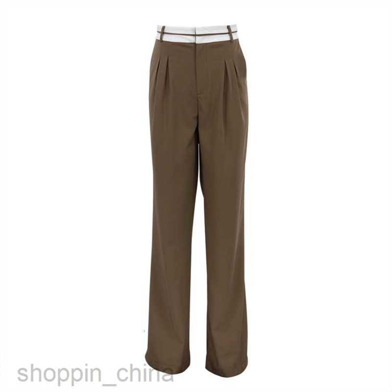 Women's Pants Capris Autumn New Solid Color Fashion Slim Casual Pants Popular Design Trailing Suit Pants