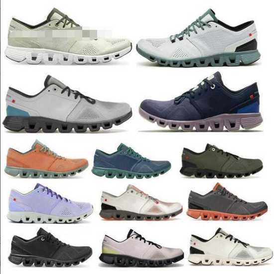 Cloud x Trainer Chaussures de course Mans Sneaker Woman 3 1 One Clouds Oc Cloud X3 X1 Lavender Black Rust Rock Grey Run Chaussures Taille 5 - 12