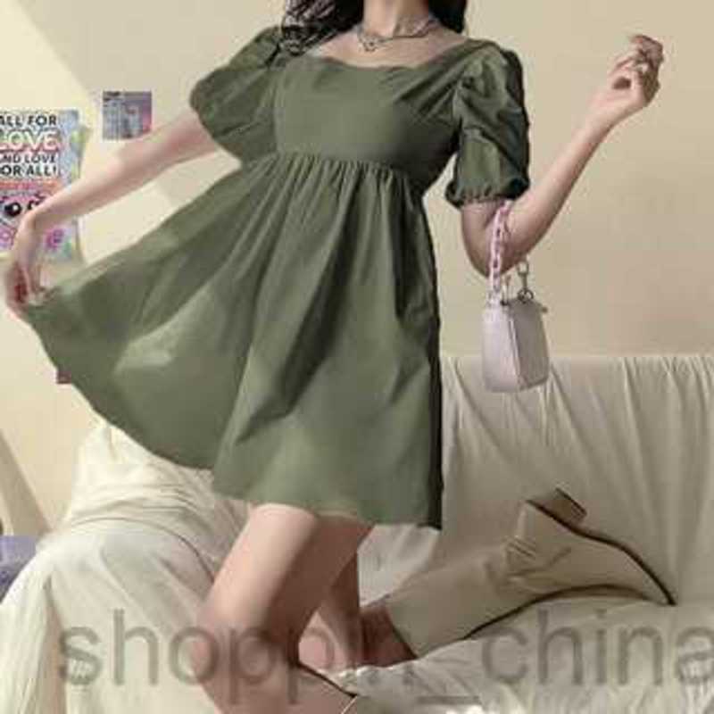 Basic Casual Women Dresses summer new women's dress sleeve one line collar sexy backless slim dress