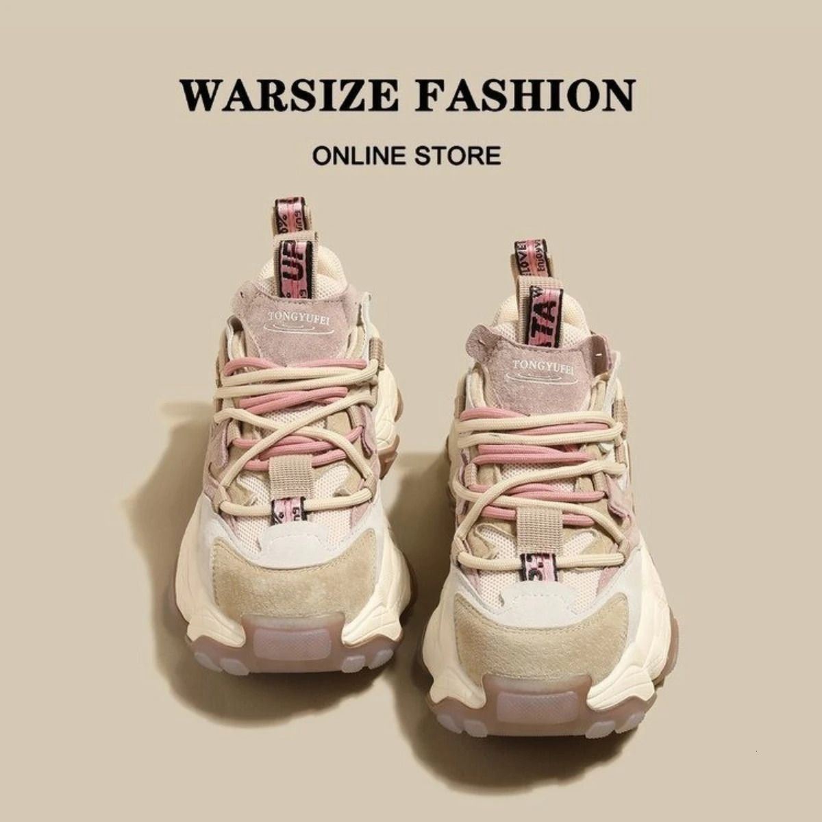 Fashionable womens soft sole lace up casual shoes thick sole running shoes comfortable non slip lightweight womens sports shoes 240614