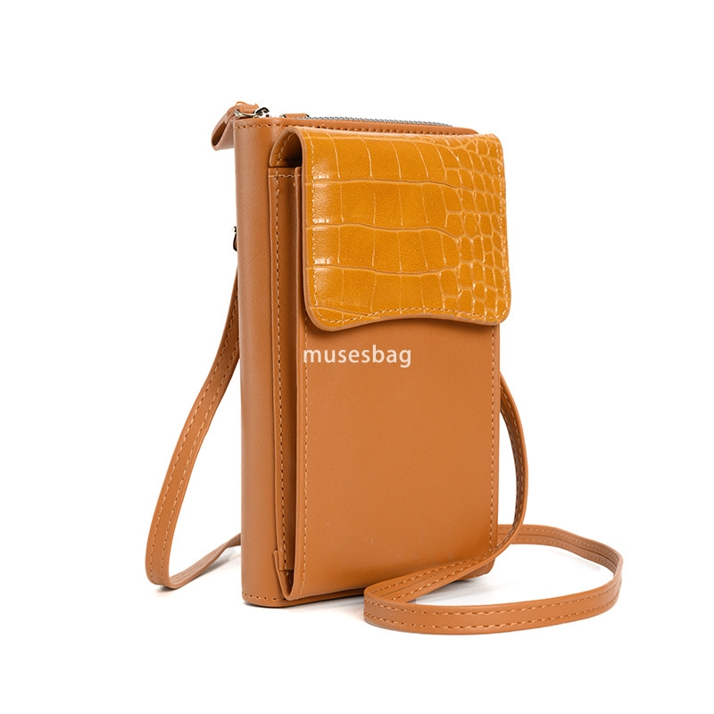 Designer Women's High end Elegant and Fashionable Shoulder Bag Simple and Practical Multi functional Oblique Straddle Phone Bag Large Capacity Ph