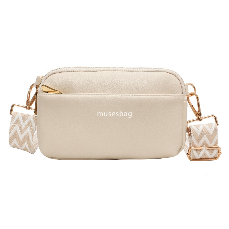 Designer Women's High Quality Fashion Versatile Small Square Bag Preferred PU Fabric Urban Simplicity Style Multi functional Single Shoulder Obli