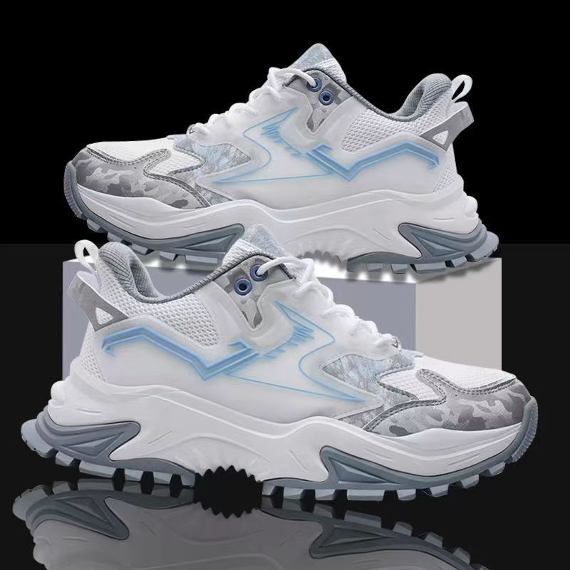 New summer flying woven men's shoes sneakers with mesh surface breathable coconut running casual shoes men's fashion shoes
