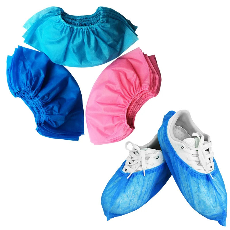 100 pieces/batch of non-woven disposable shoe covers 240614