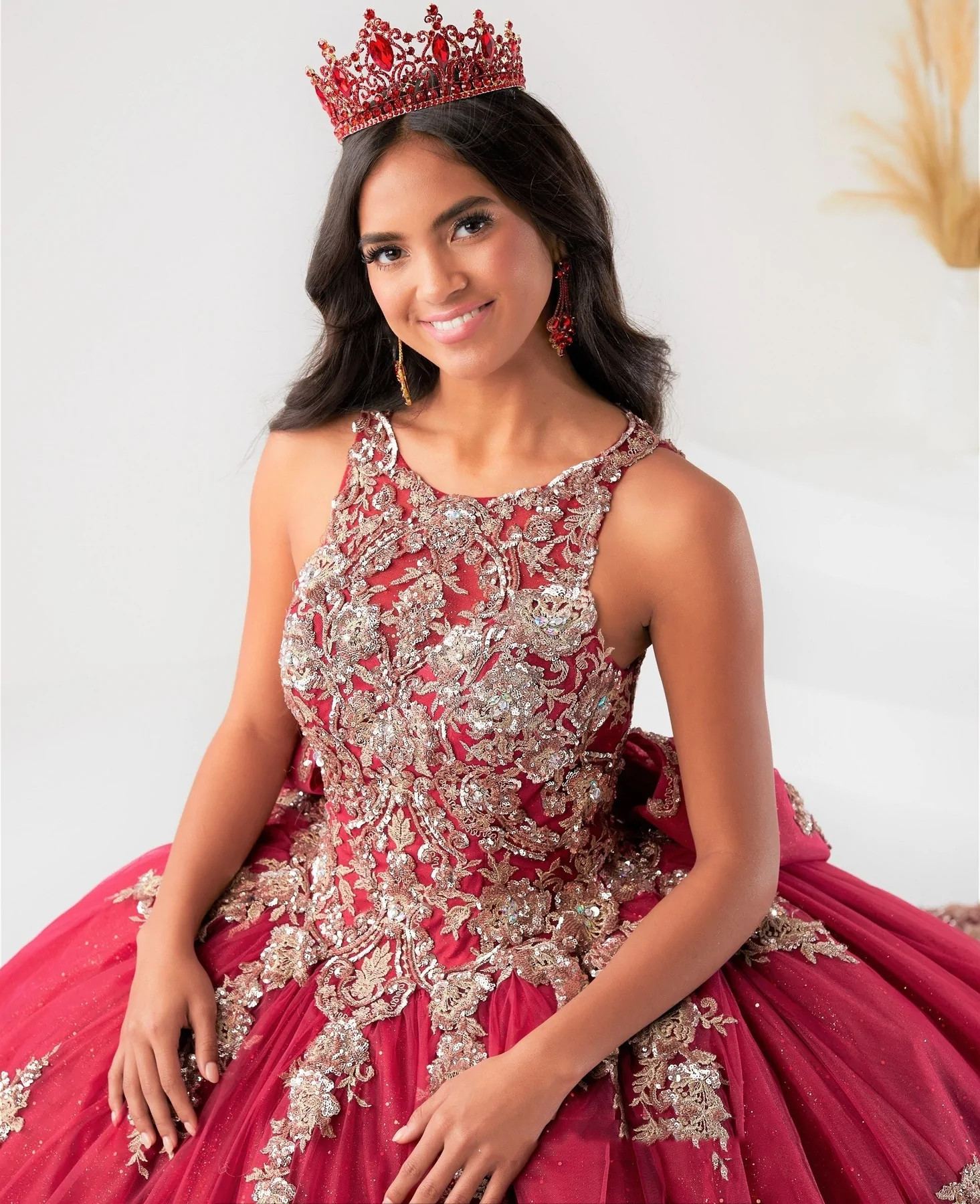 Yellow Mexican Quinceanera Dresses Ball Gown Sheer Sparkly Tulle Appliques Puffy Charro Sweet 16 Dresses 15 Anos