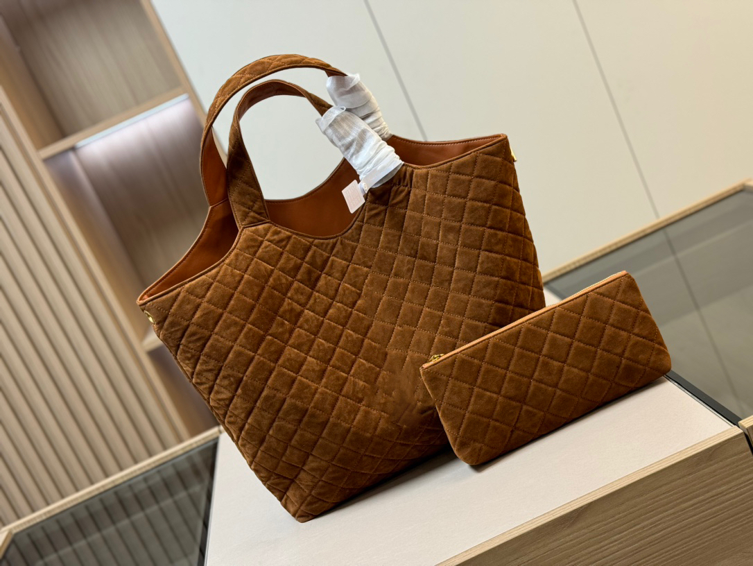 Tote Bag Designer Shopping bags large Shoulde Bag Icare Dicky Beige Women Handbag Large Luxury Leather Bags Handbags Woman Lady Crossbody bag Thread Pouch