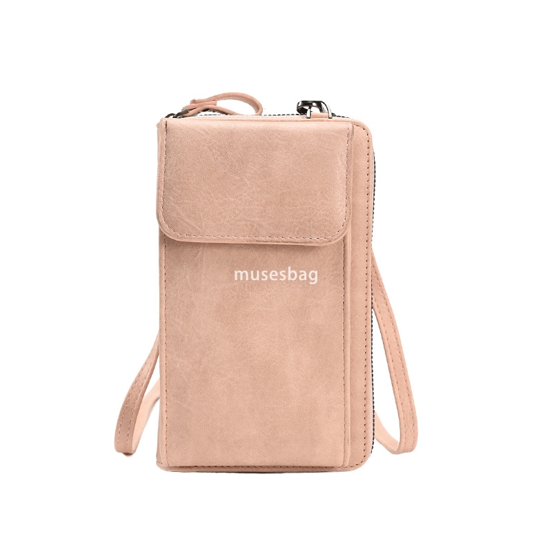 Advanced Women's Designer Fashionable New Casual and Practical Large Capacity Phone Bag Retro Wallet Multi functional One Shoulder Crossbody Bag