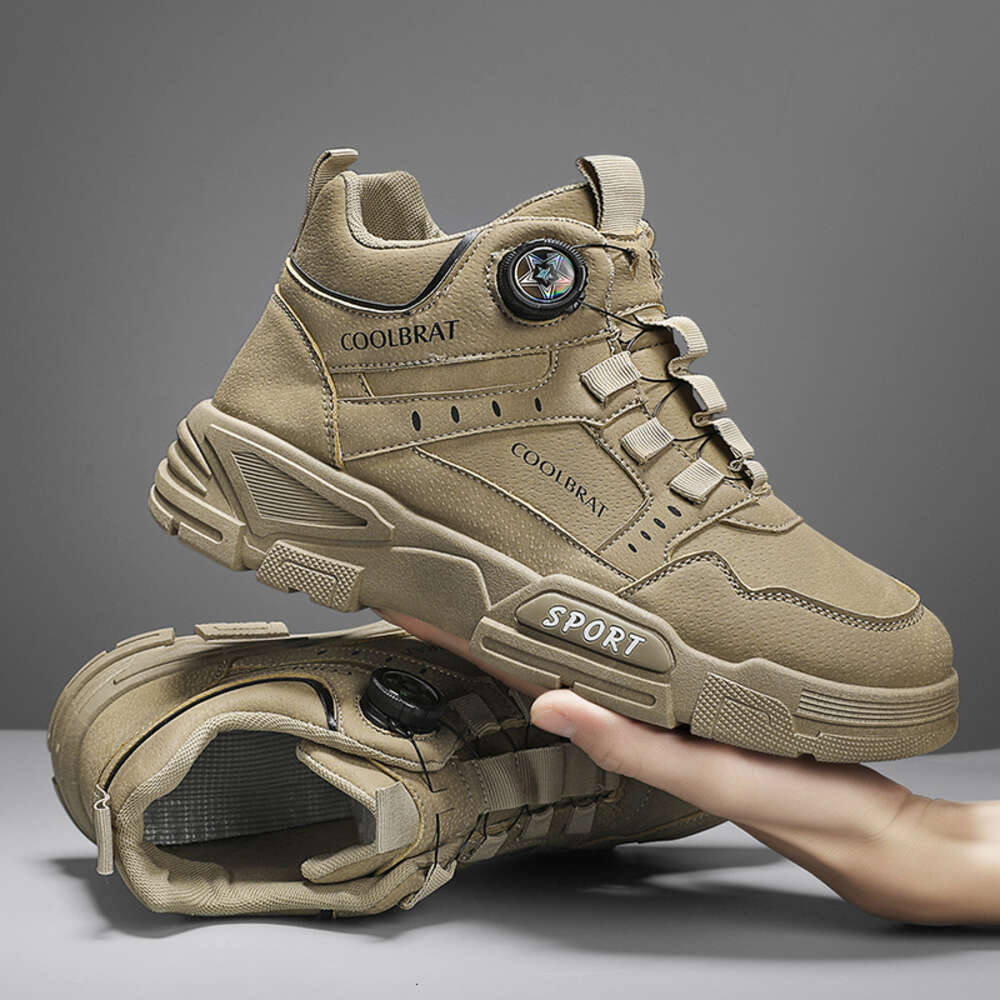 CYYTL Mens Shoes Casual Leather Loafers Outdoor Platform Fashion Designer Sports Hiking Work Tennis Sneakers Ankle Boots