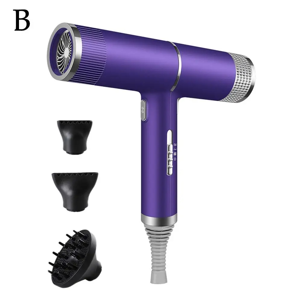 Strong Wind Hair Dryer Diffuser For Hair Dryers Home Appliances High Power Hair Blow Blue Light Anion Anti-static Hair Tools