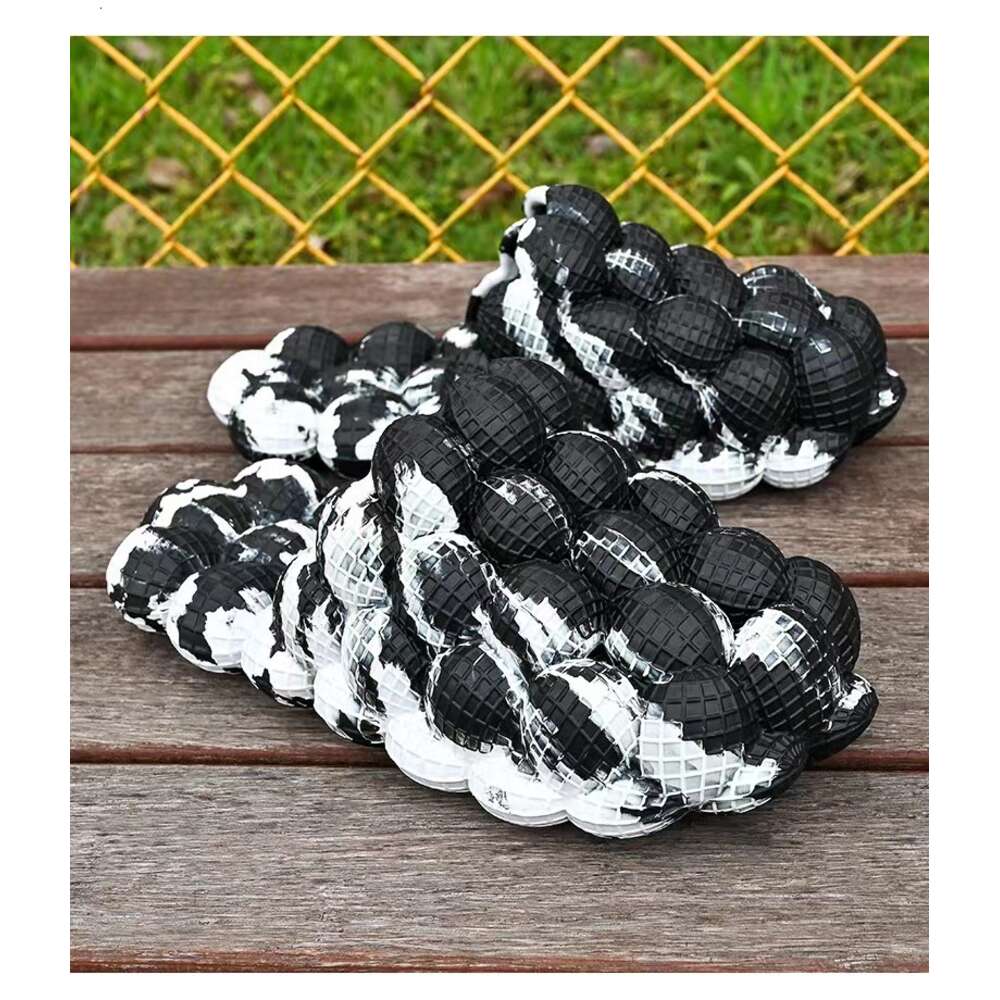 2024 Dropshipping Wholesale Beach Sandals Bubble Slipper Slides Golf Ball for Spring Season