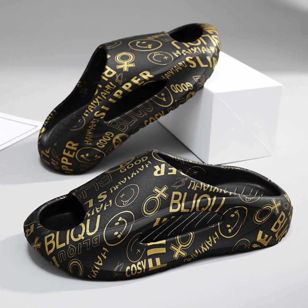 Couple's Hole Shoes Summer Wearing Topped Sandals Casual Slippers Men's