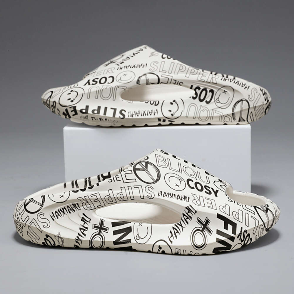 Couple's Hole Shoes Summer Wearing Topped Sandals Casual Slippers Men's